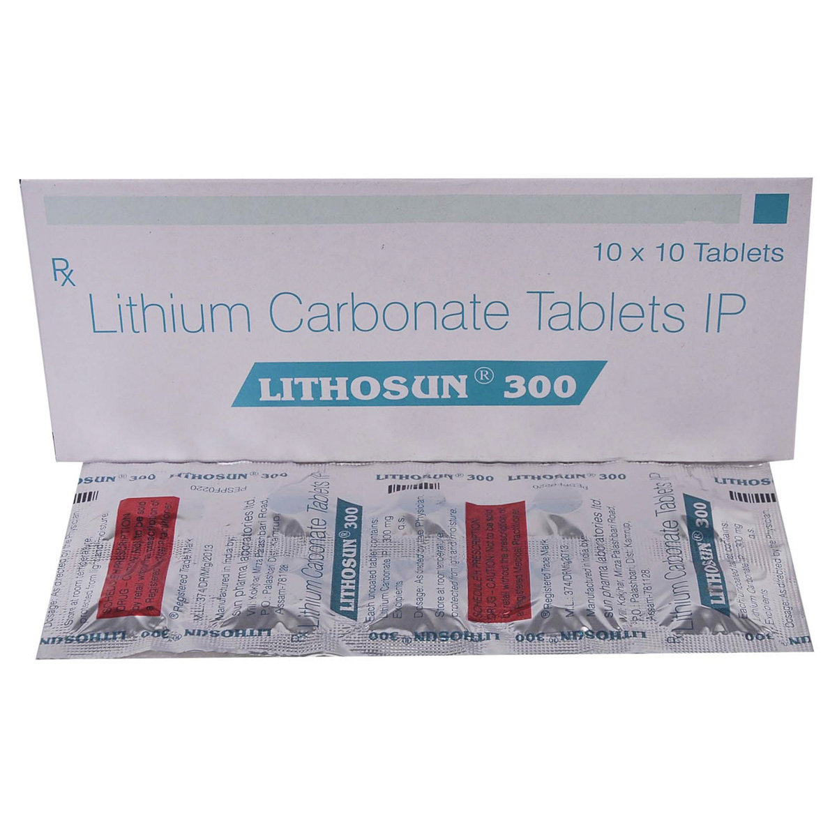 Lithosun 300 Tablet 10's, Pack of 10 TABLETS Lithosun 300 Tablet 10's, Pack of 10 TABLETS