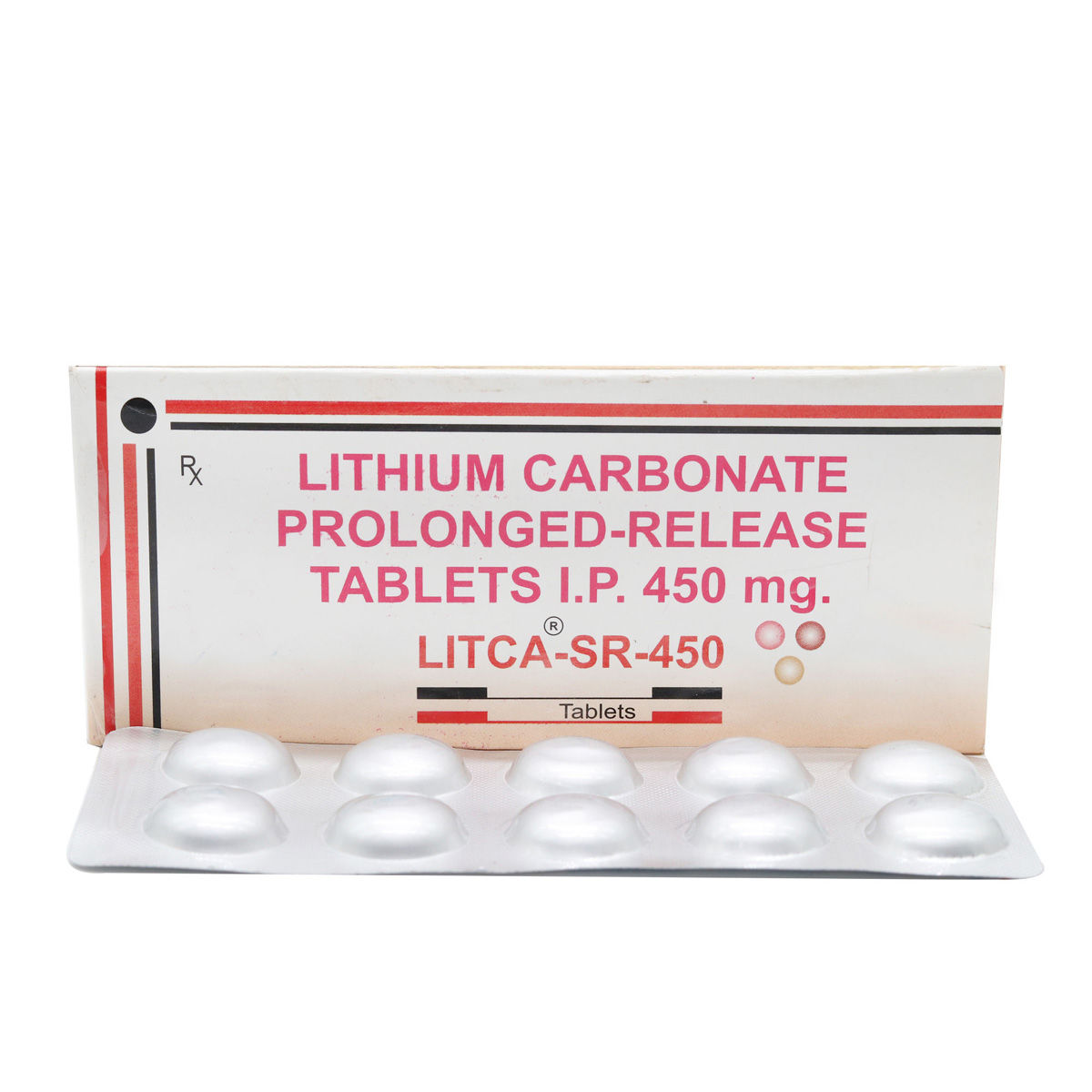 Buy Litca SR-450 Tablet 10's Online