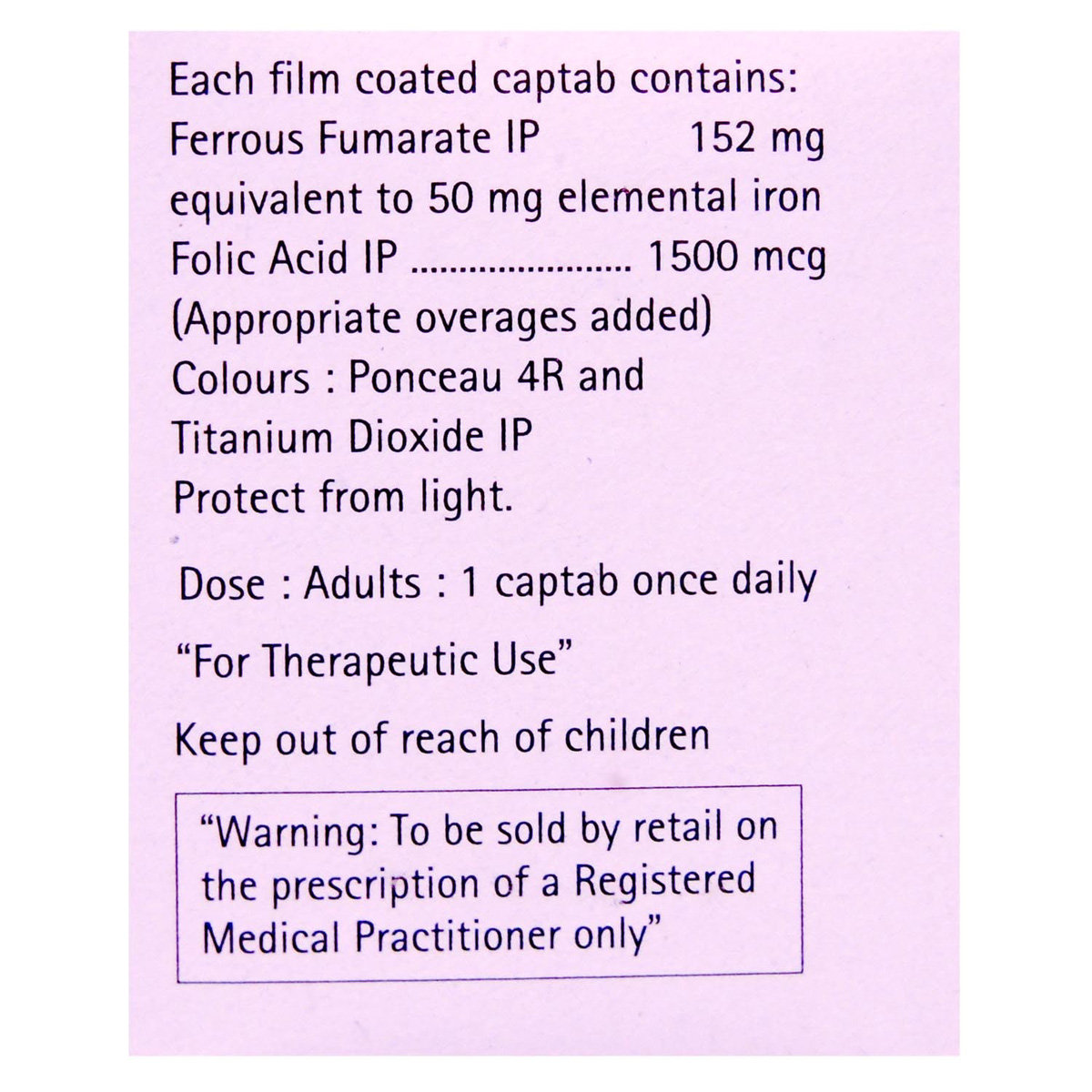 Livogen Captabs 15's, Pack of 15 TABLETS Livogen Captabs 15's, Pack of 15 TABLETS