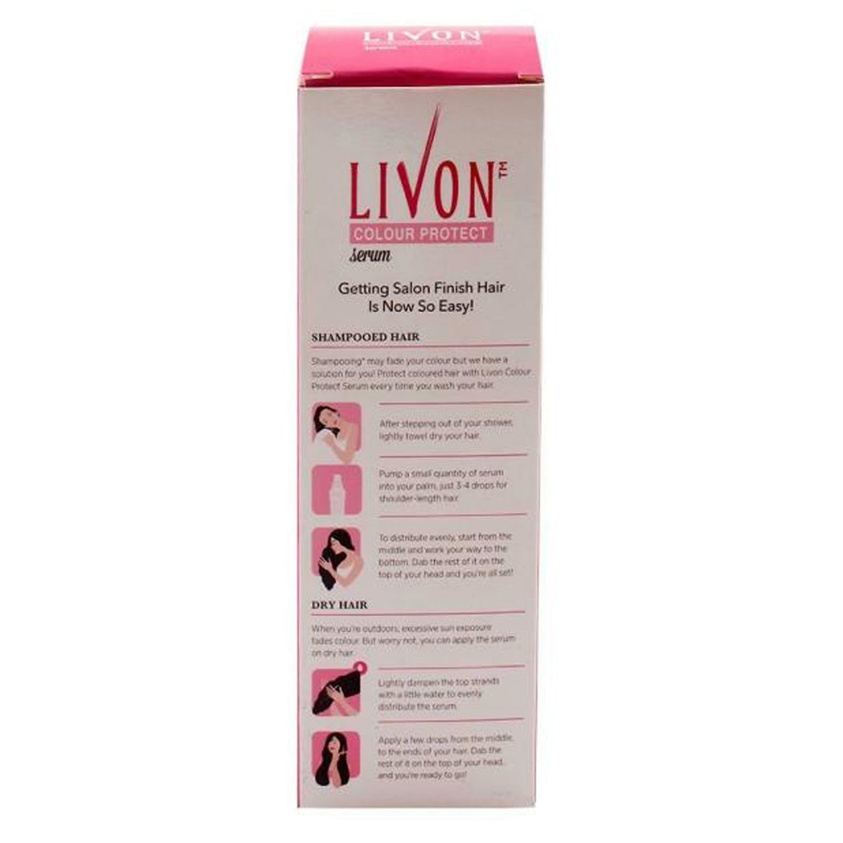 Livon Long Lasting Colour Protect Hair Serum, 59 ml, Pack of 1 Livon Long Lasting Colour Protect Hair Serum, 59 ml, Pack of 1