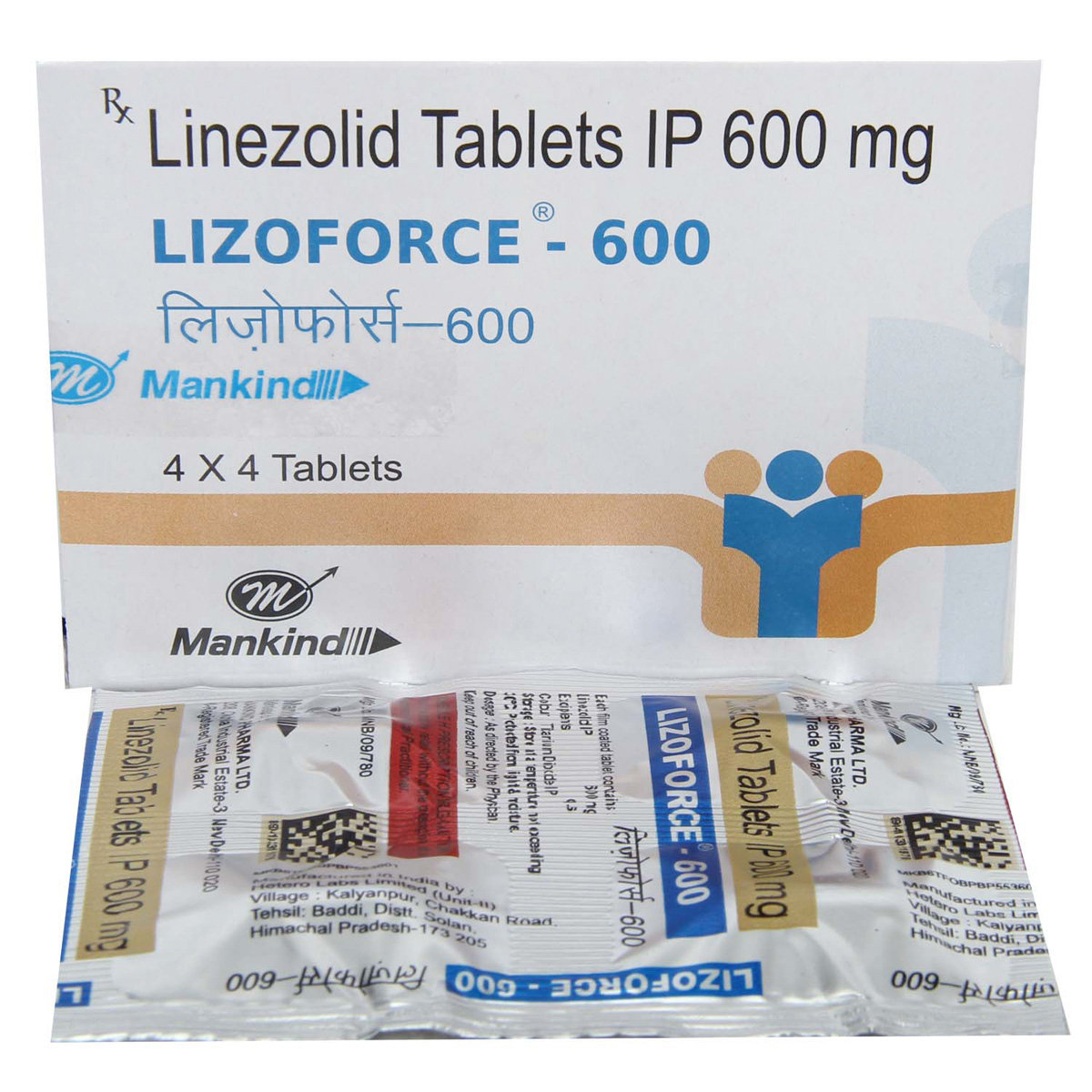 Lizoforce-600 Tablet 4's, Pack of 4 TabletS Lizoforce-600 Tablet 4's, Pack of 4 TabletS