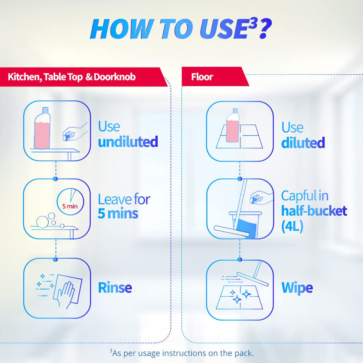 Lizol Disinfectant Citrus Surface Cleaner, 500 ml, Pack of 1 Lizol Disinfectant Citrus Surface Cleaner, 500 ml, Pack of 1