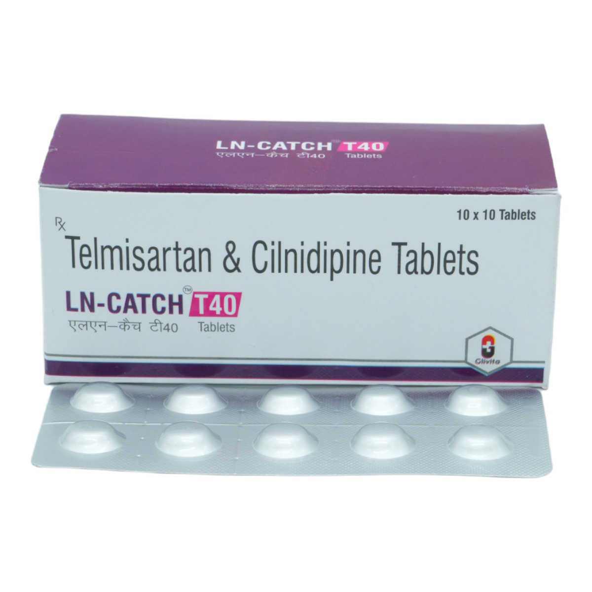 LN Catch T 40 Tablet 10's, Pack of 10 TabletS LN Catch T 40 Tablet 10's, Pack of 10 TabletS