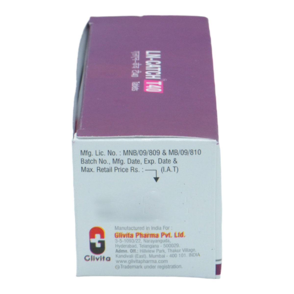 LN Catch T 40 Tablet 10's, Pack of 10 TabletS LN Catch T 40 Tablet 10's, Pack of 10 TabletS