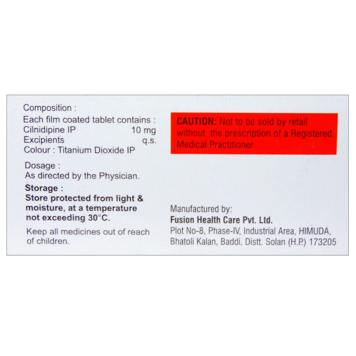 Lndip-10 Tablet 10's, Pack of 10 TabletS Lndip-10 Tablet 10's, Pack of 10 TabletS