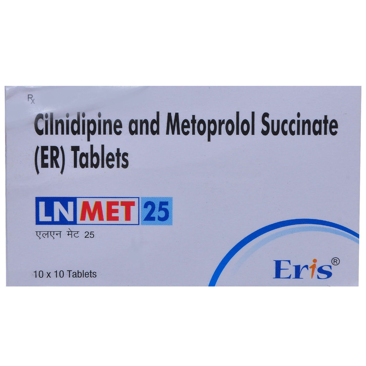 LN Met 25 Tablet 10's, Pack of 10 TABLETS LN Met 25 Tablet 10's, Pack of 10 TABLETS