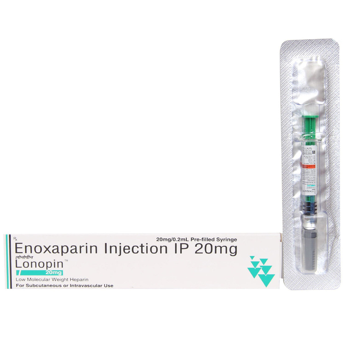 Lonopin 20 Injection 0.2 ml, Pack of 1 INJECTION Lonopin 20 Injection 0.2 ml, Pack of 1 INJECTION