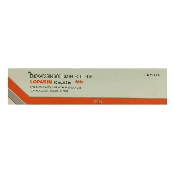 Loparin 60 Injection 0.6 ml, Pack of 1 INJECTION