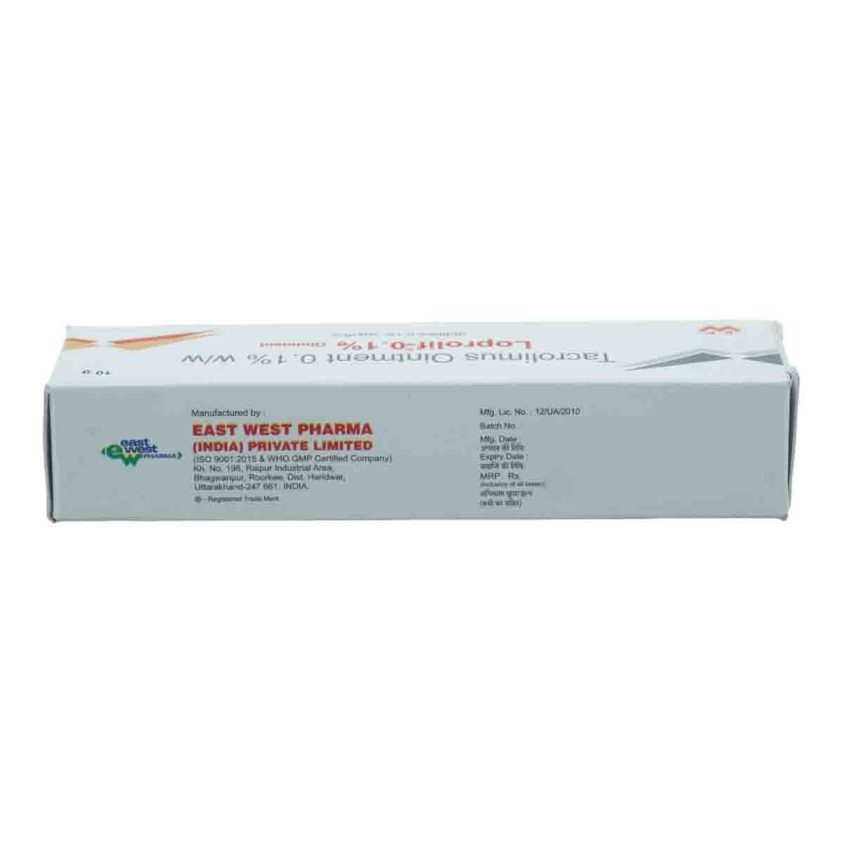Loprolif 0.1% Ointment 10 gm, Pack of 1 Ointment Loprolif 0.1% Ointment 10 gm, Pack of 1 Ointment