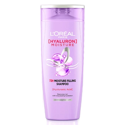 L'Oreal Paris Hyaluron Moisture 72H Moisture Filling Shampoo, 82.5 ml, Pack of 1