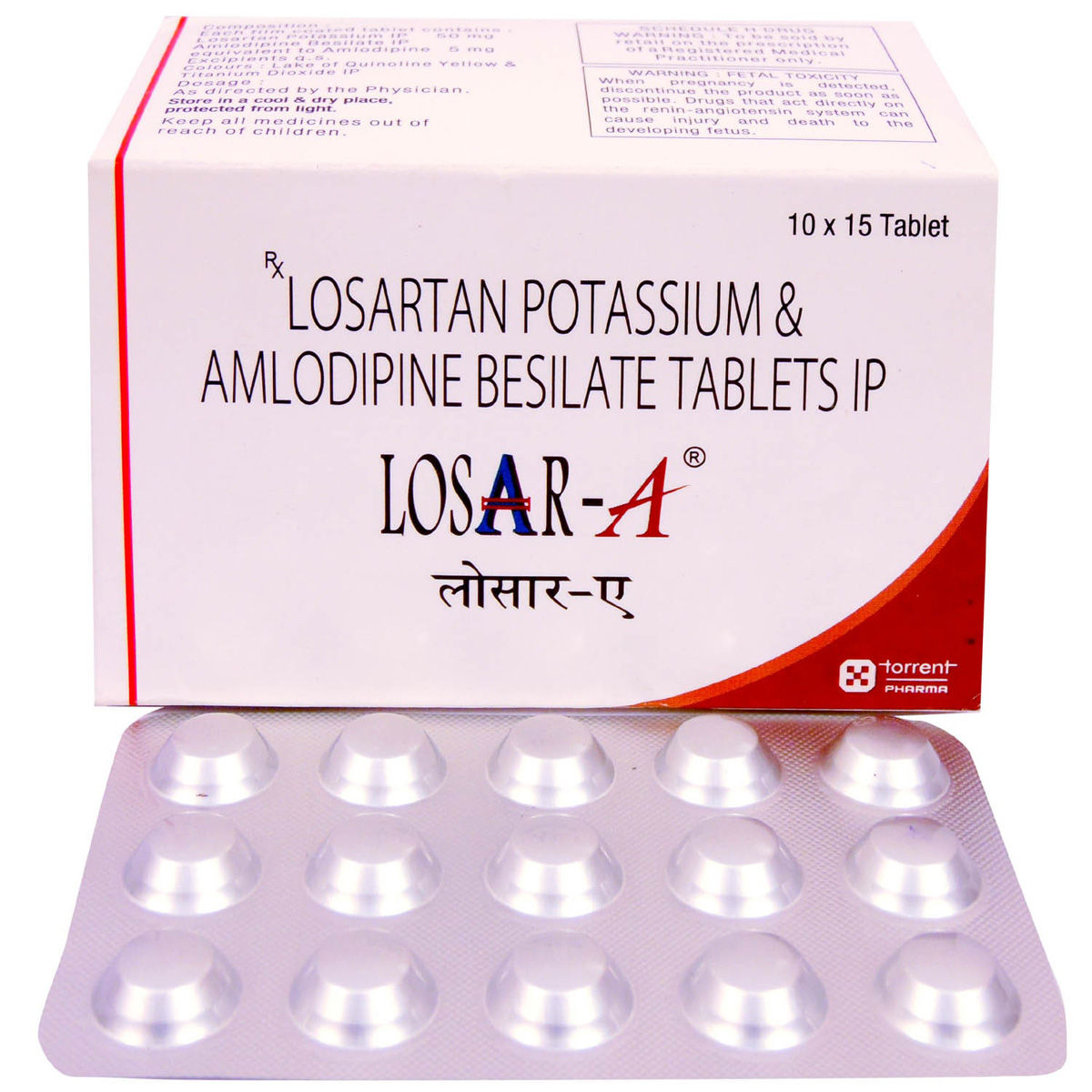 Buy Losar-A Tablet 15's Online