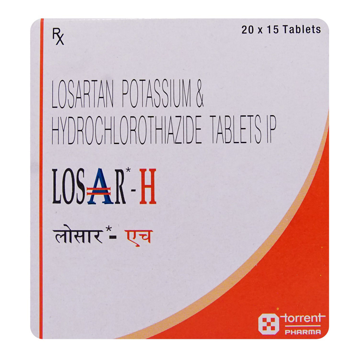 Losar-H Tablet 15's, Pack of 15 TABLETS Losar-H Tablet 15's, Pack of 15 TABLETS