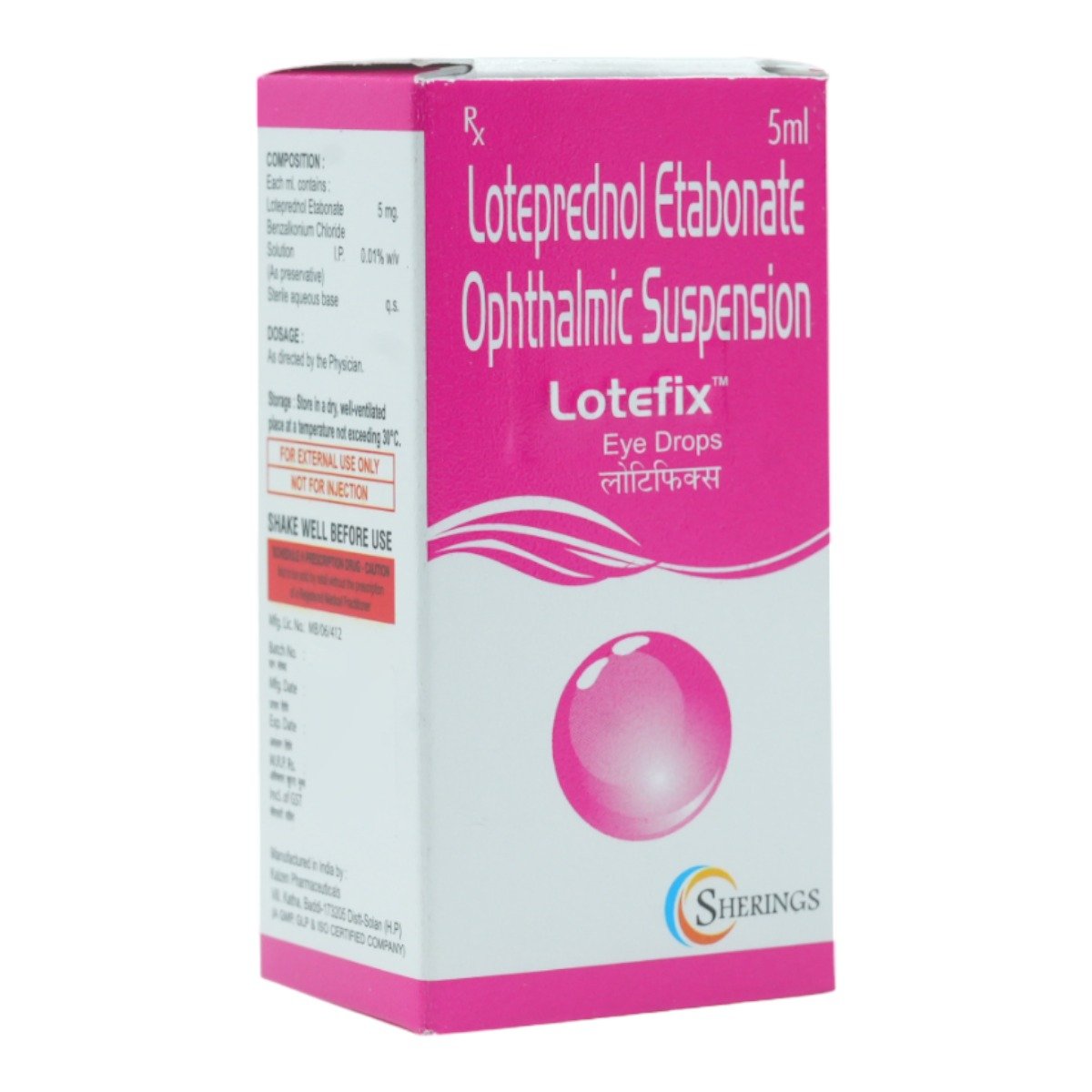Lotefix Eye Drops 5 ml, Pack of 1 EYE DROPS Lotefix Eye Drops 5 ml, Pack of 1 EYE DROPS