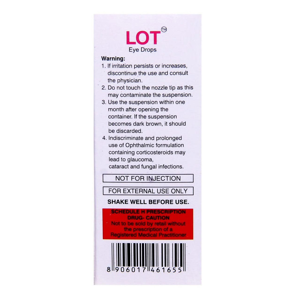 Lot 5 Eye Drop 5 ml, Pack of 1 Eye Drops Lot 5 Eye Drop 5 ml, Pack of 1 Eye Drops