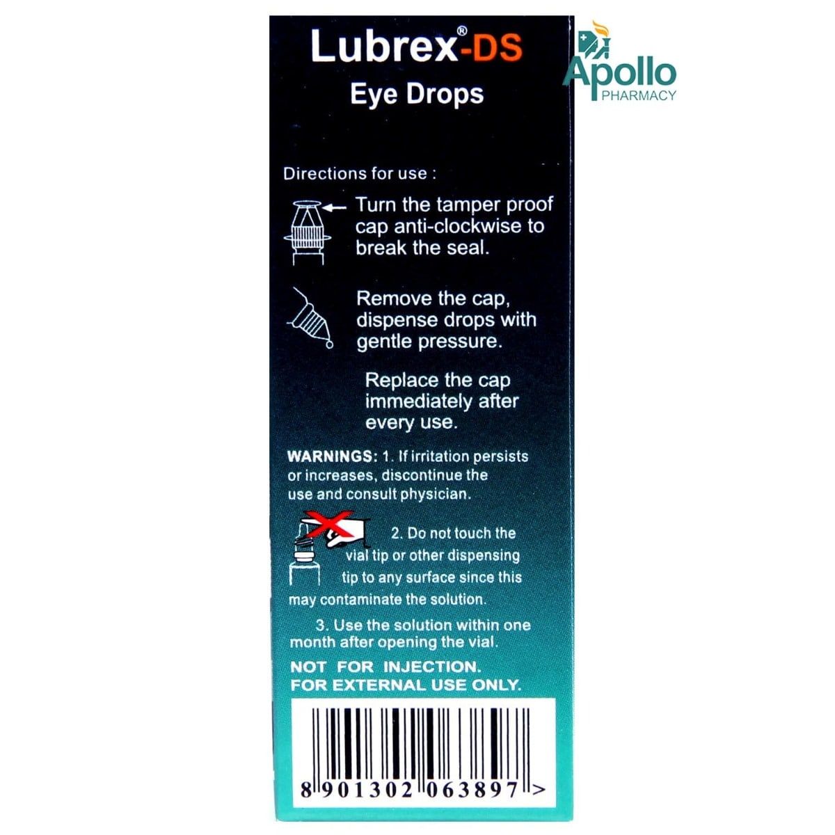 Lubrex DS Eye Drops 10 ml, Pack of 1 EYE DROPS Lubrex DS Eye Drops 10 ml, Pack of 1 EYE DROPS
