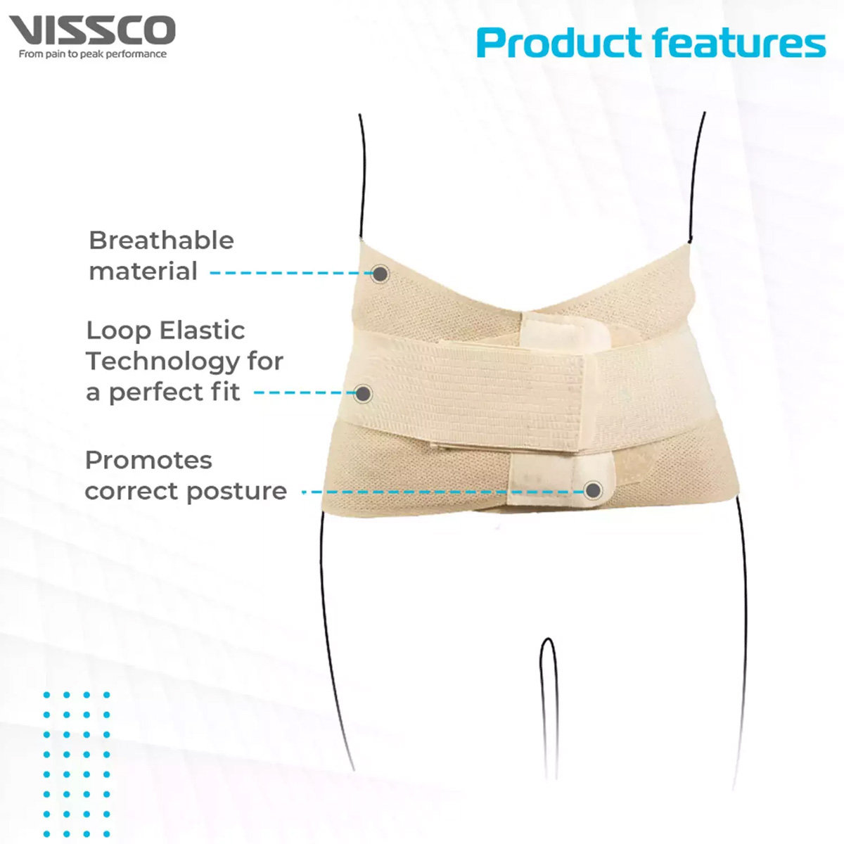 Vissco Lumbo Sacral XXL, 1 Count, Pack of 1 Vissco Lumbo Sacral XXL, 1 Count, Pack of 1