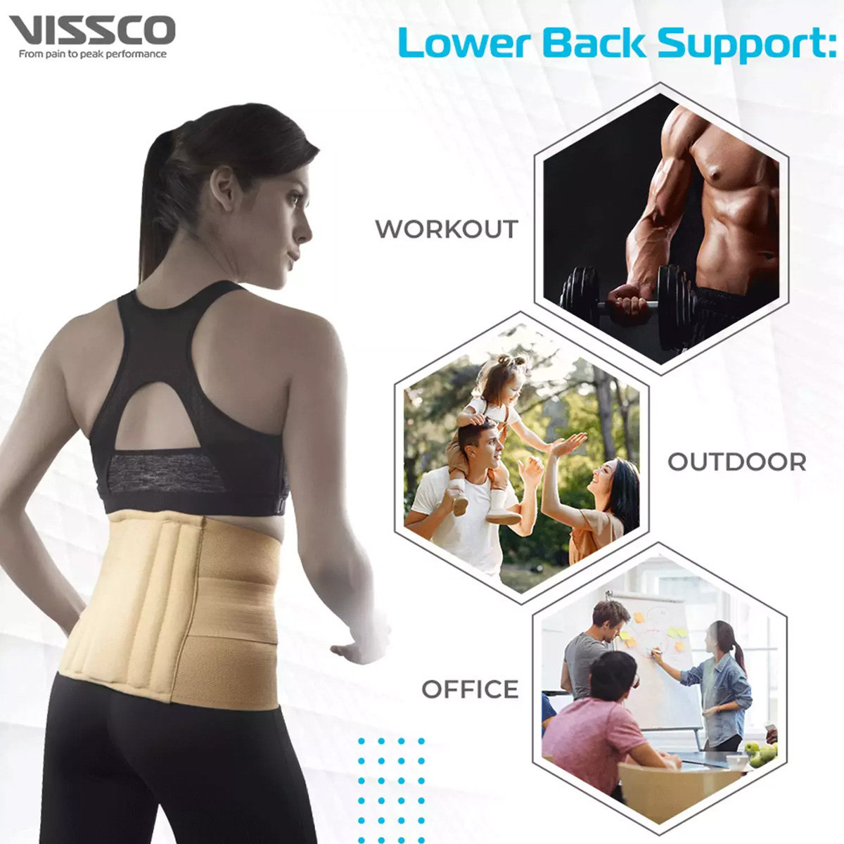 Vissco Lumbo Sacral XXL, 1 Count, Pack of 1 Vissco Lumbo Sacral XXL, 1 Count, Pack of 1