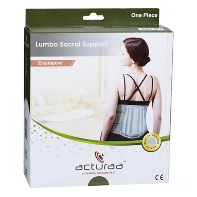 Acura Lumbo Sacral Support Contoured-Xxl Elastopore, 1 Count, Pack of 1