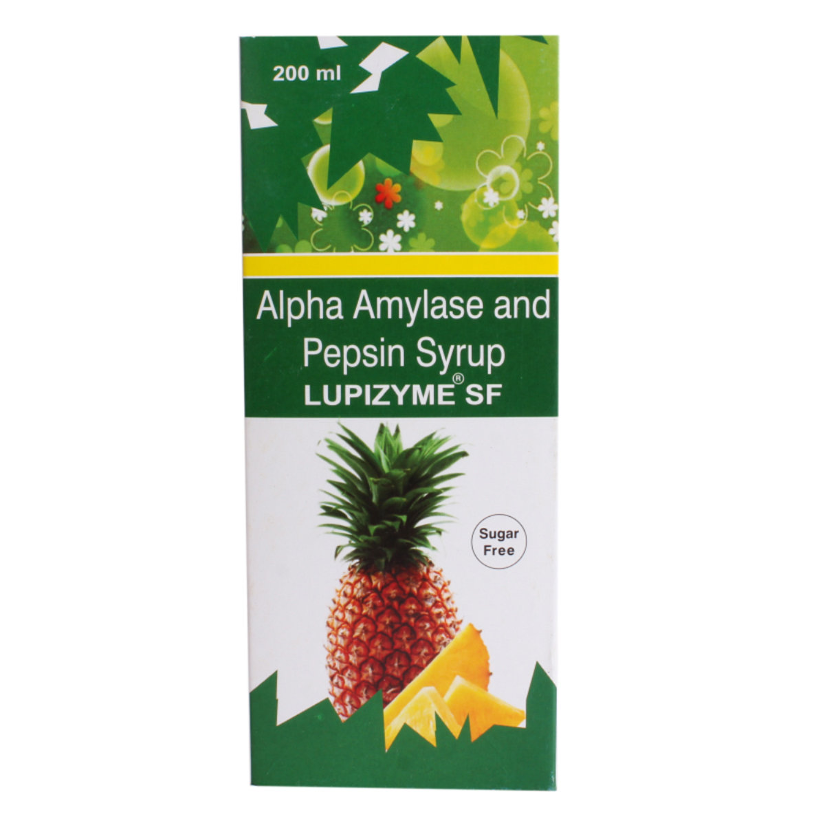 Lupizyme SF Syrup 200 ml, Pack of 1 Syrup Lupizyme SF Syrup 200 ml, Pack of 1 Syrup