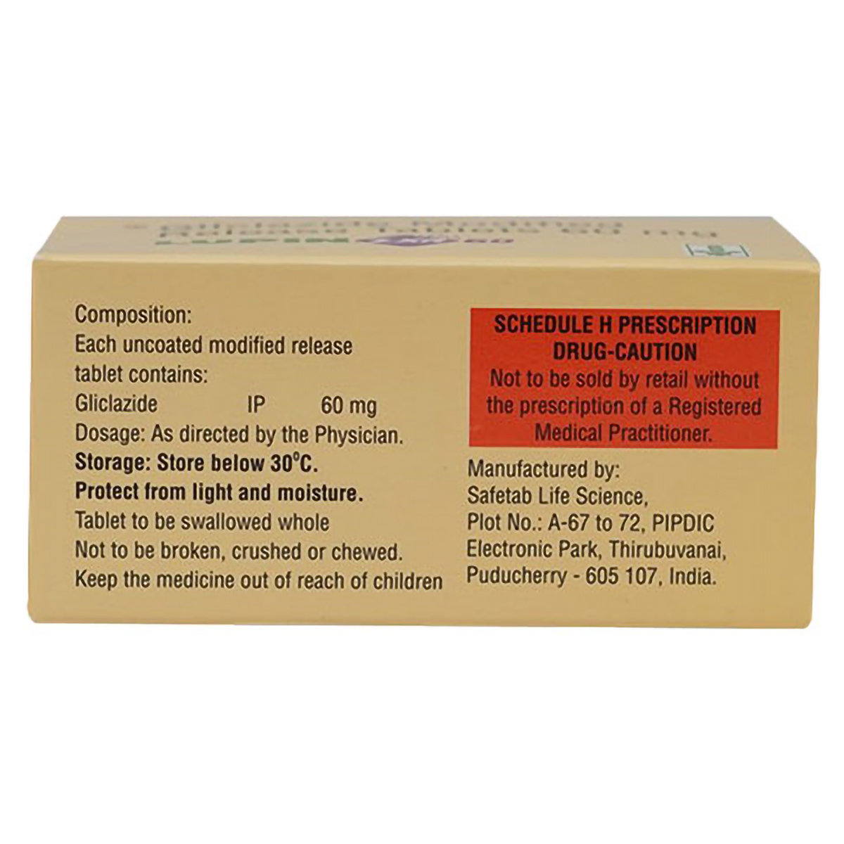 Lupin ZXR 60 Tablet 10's, Pack of 10 TABLETS Lupin ZXR 60 Tablet 10's, Pack of 10 TABLETS