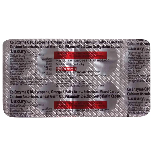 Luxury Capsule 10's, Pack of 10