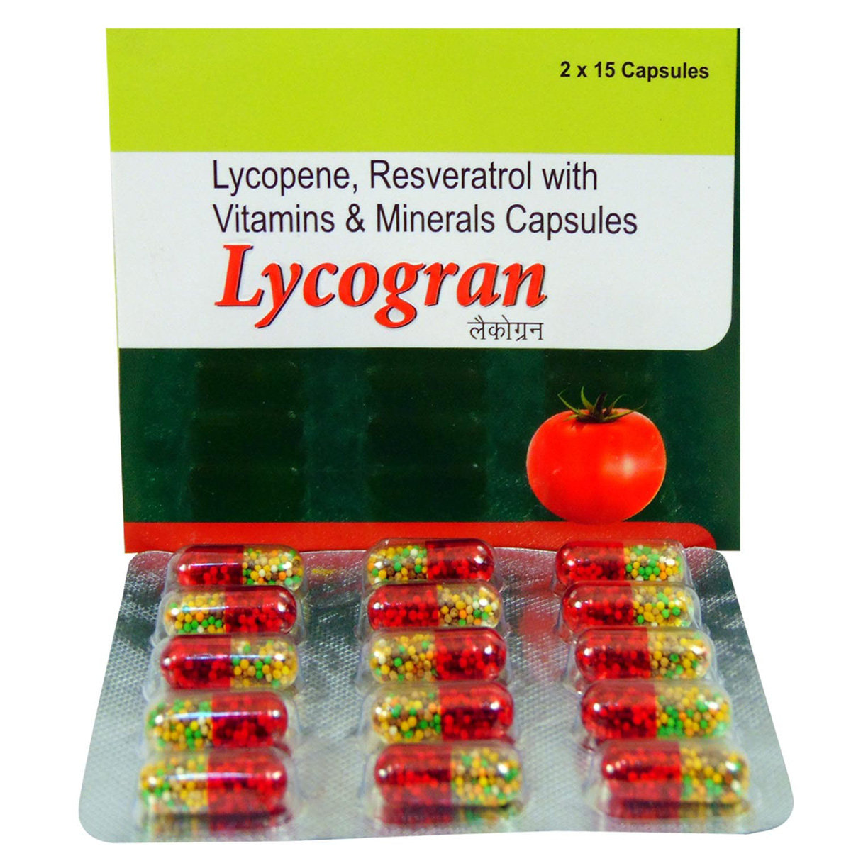 Lycogran Capsule 15's, Pack of 15 Lycogran Capsule 15's, Pack of 15
