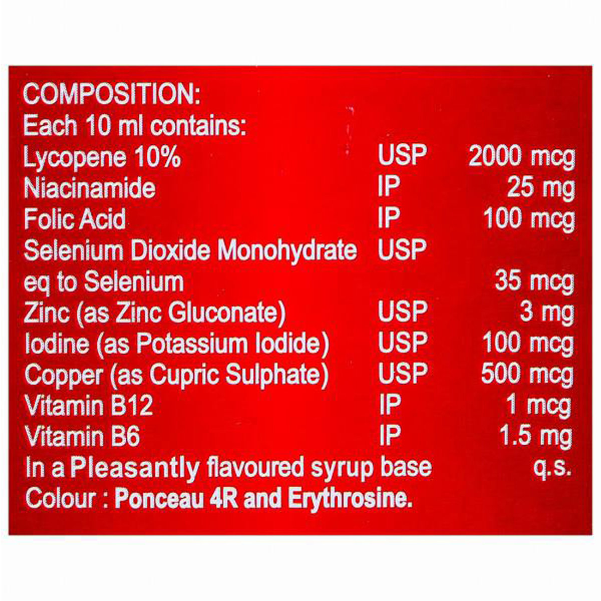 Lycopper Sugar Free Syrup 300 ml, Pack of 1 SYRUP Lycopper Sugar Free Syrup 300 ml, Pack of 1 SYRUP