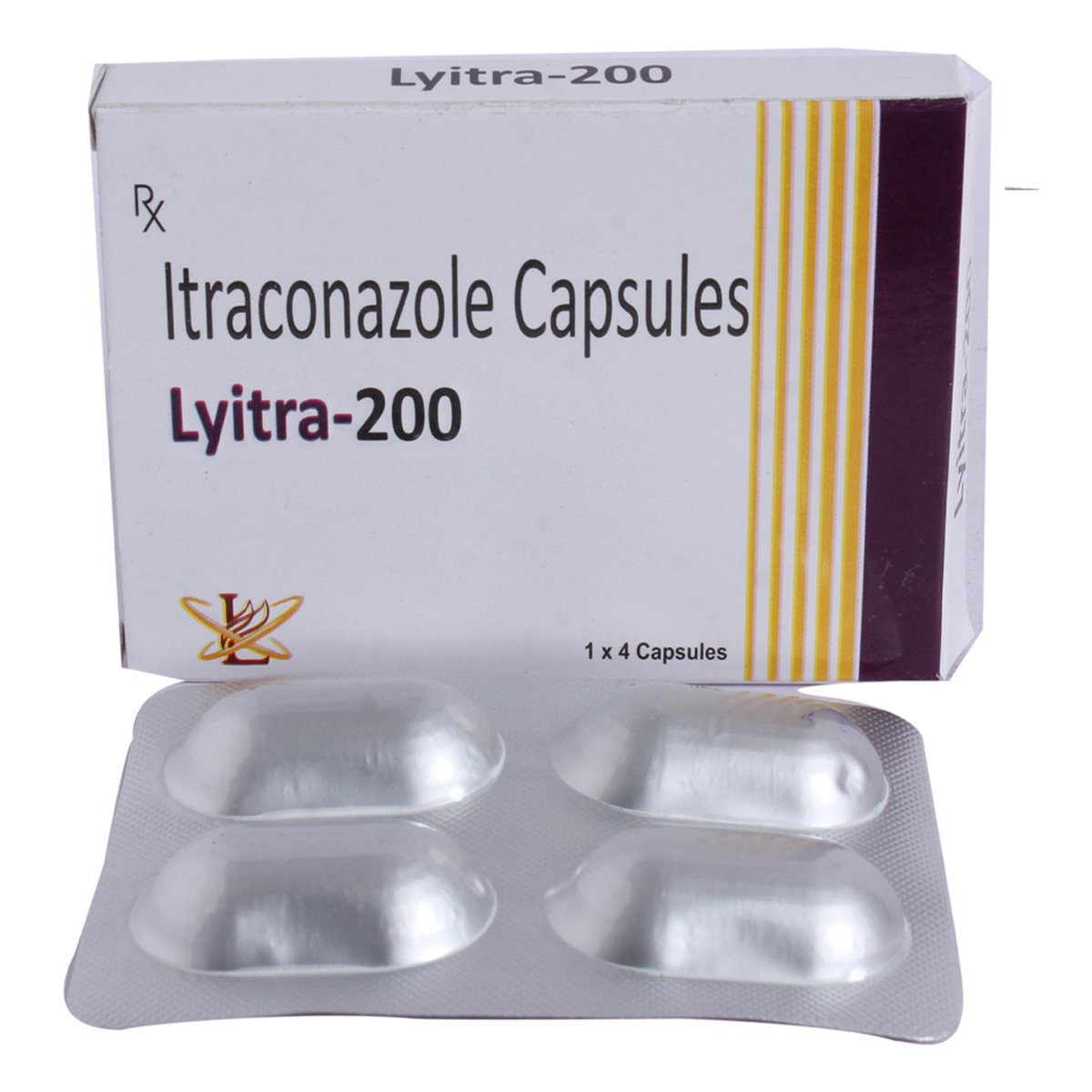 Lyitra-200 Capsule 4's, Pack of 4 CAPSULES Lyitra-200 Capsule 4's, Pack of 4 CAPSULES