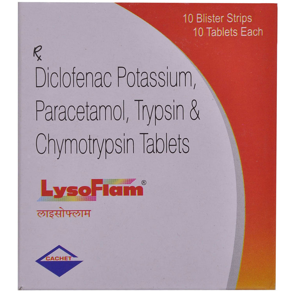 Buy Lysoflam Tablet 10's Online