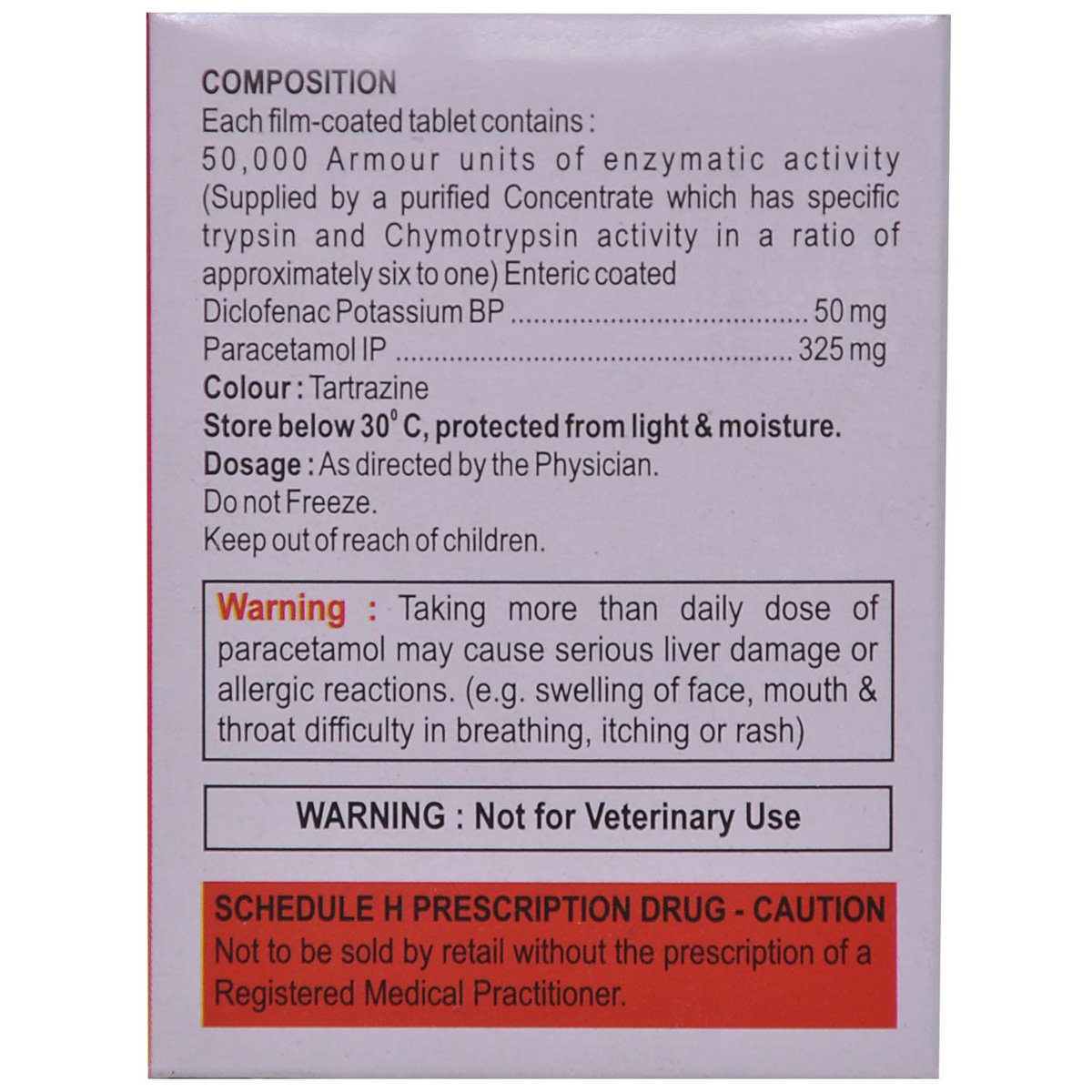 Lysoflam Tablet 10's, Pack of 10 TABLETS Lysoflam Tablet 10's, Pack of 10 TABLETS