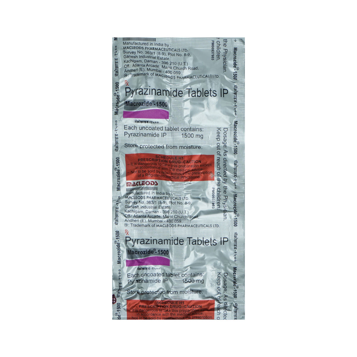 Buy Macrozide 1500mg Tablet 6's Online