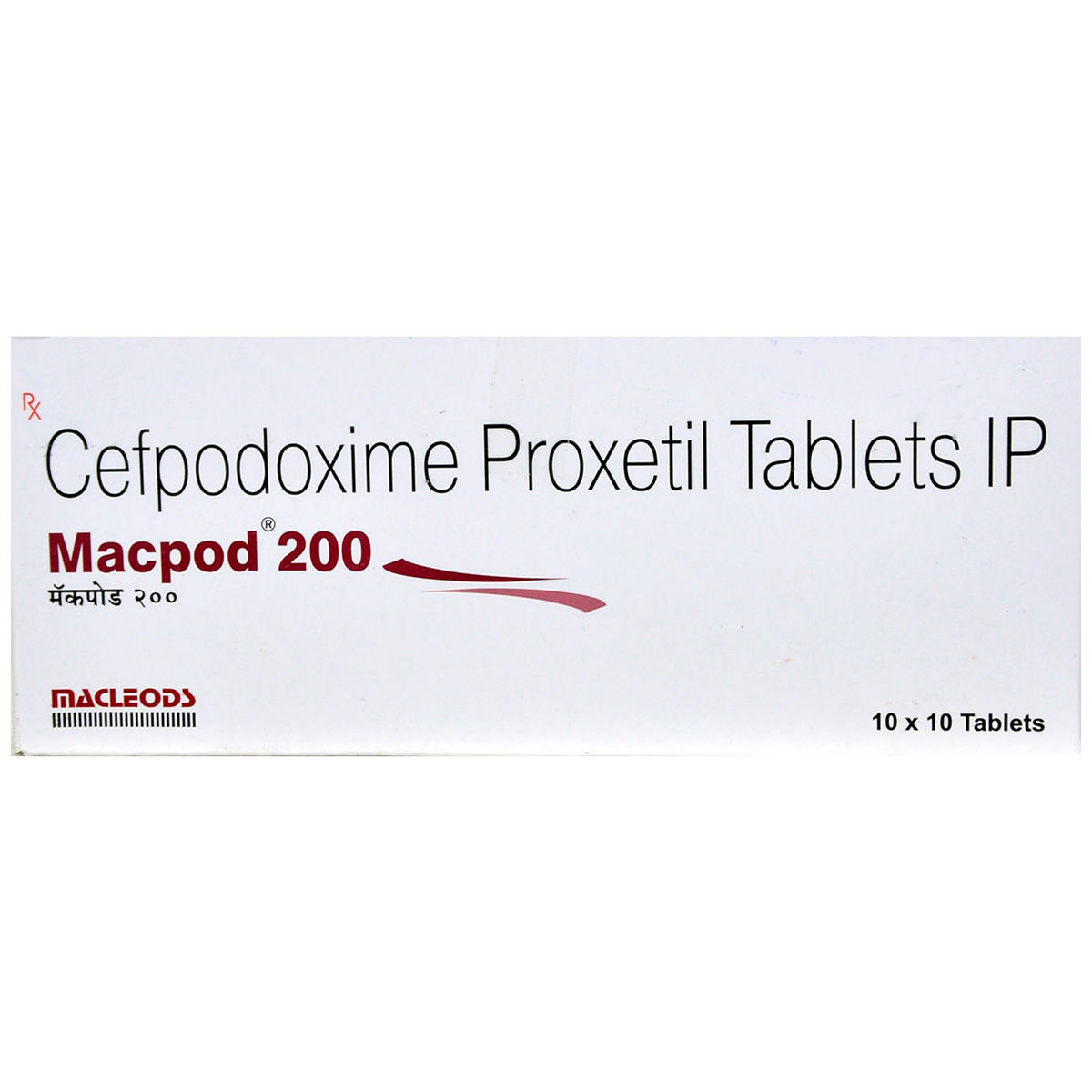 Buy Macpod 200 Tablet 10's Online