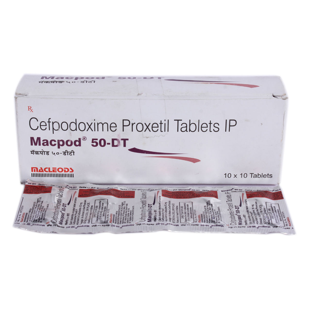 Buy Macpod 50 mg Dt Tablet 10's Online