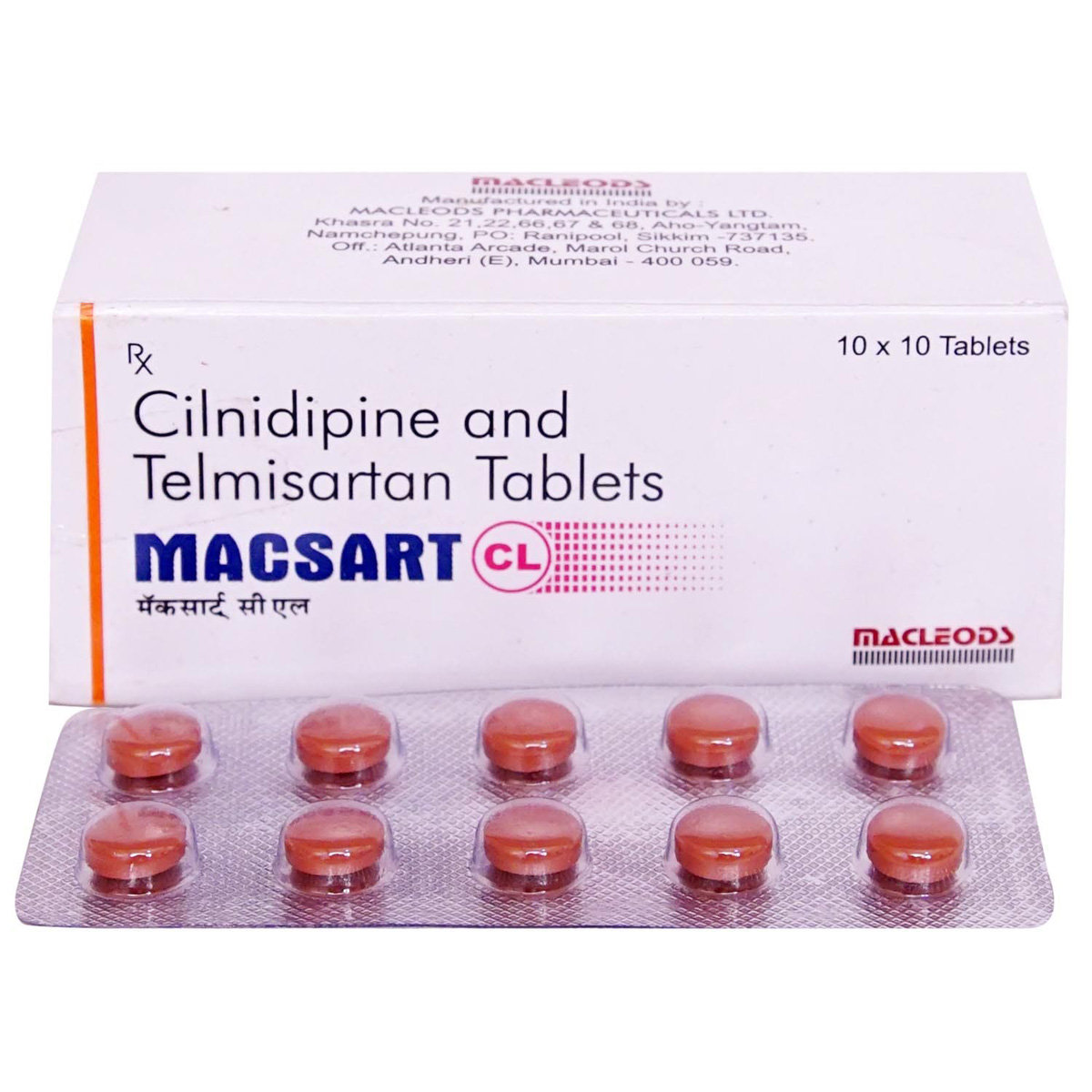 MACSART CL TABLET, Pack of 10 TABLETS MACSART CL TABLET, Pack of 10 TABLETS