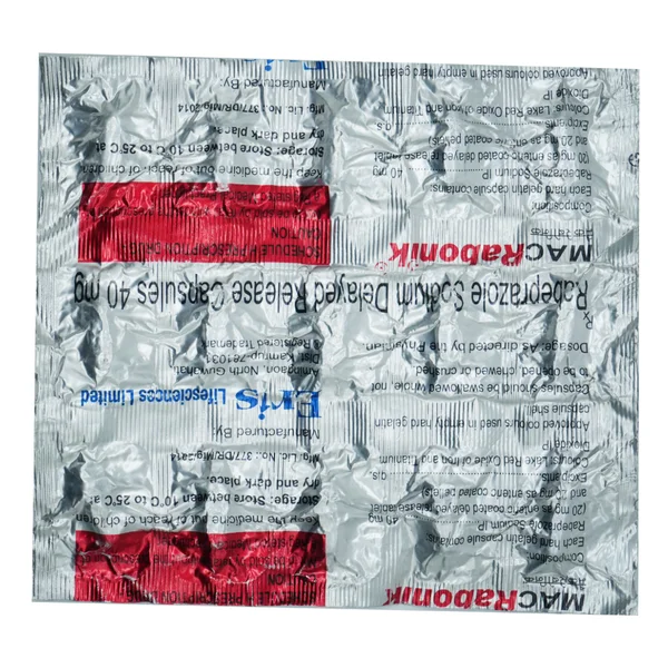 Mac Rabonik Capsule 15's, Pack of 15 CapsuleS