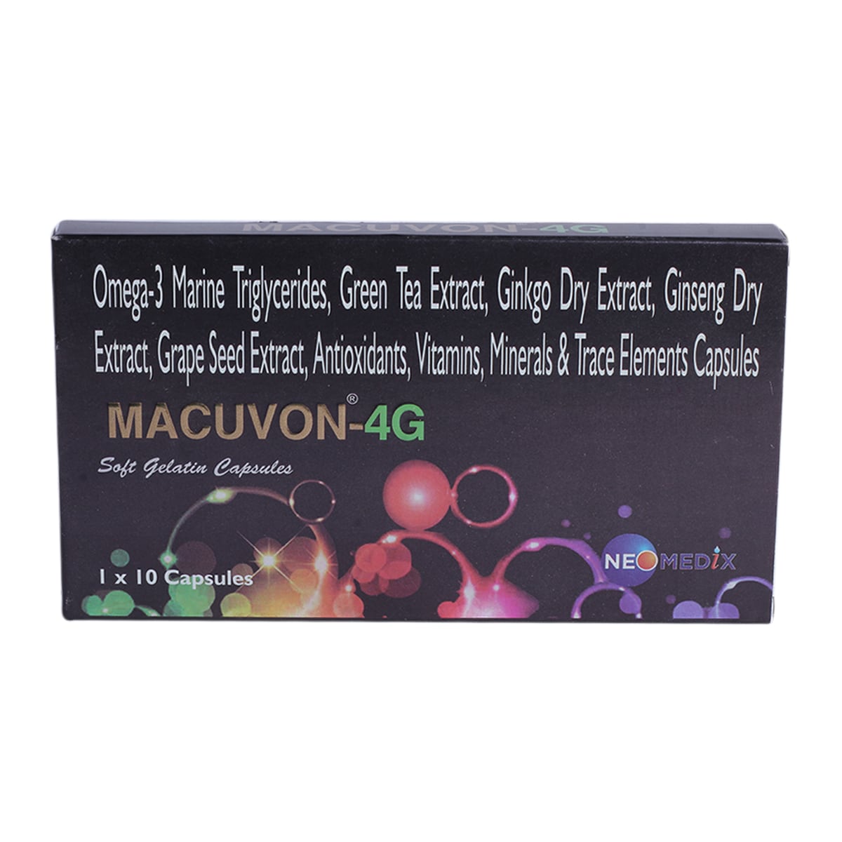 Macuvon-4G Capsule 10's, Pack of 10 Macuvon-4G Capsule 10's, Pack of 10