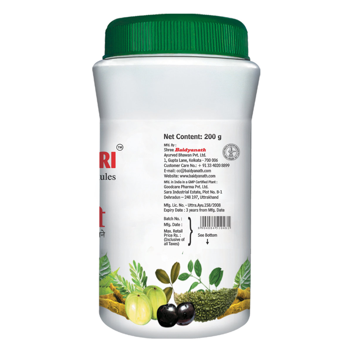 Baidyanath Madhumehari 200G, Pack of 1 Baidyanath Madhumehari 200G, Pack of 1