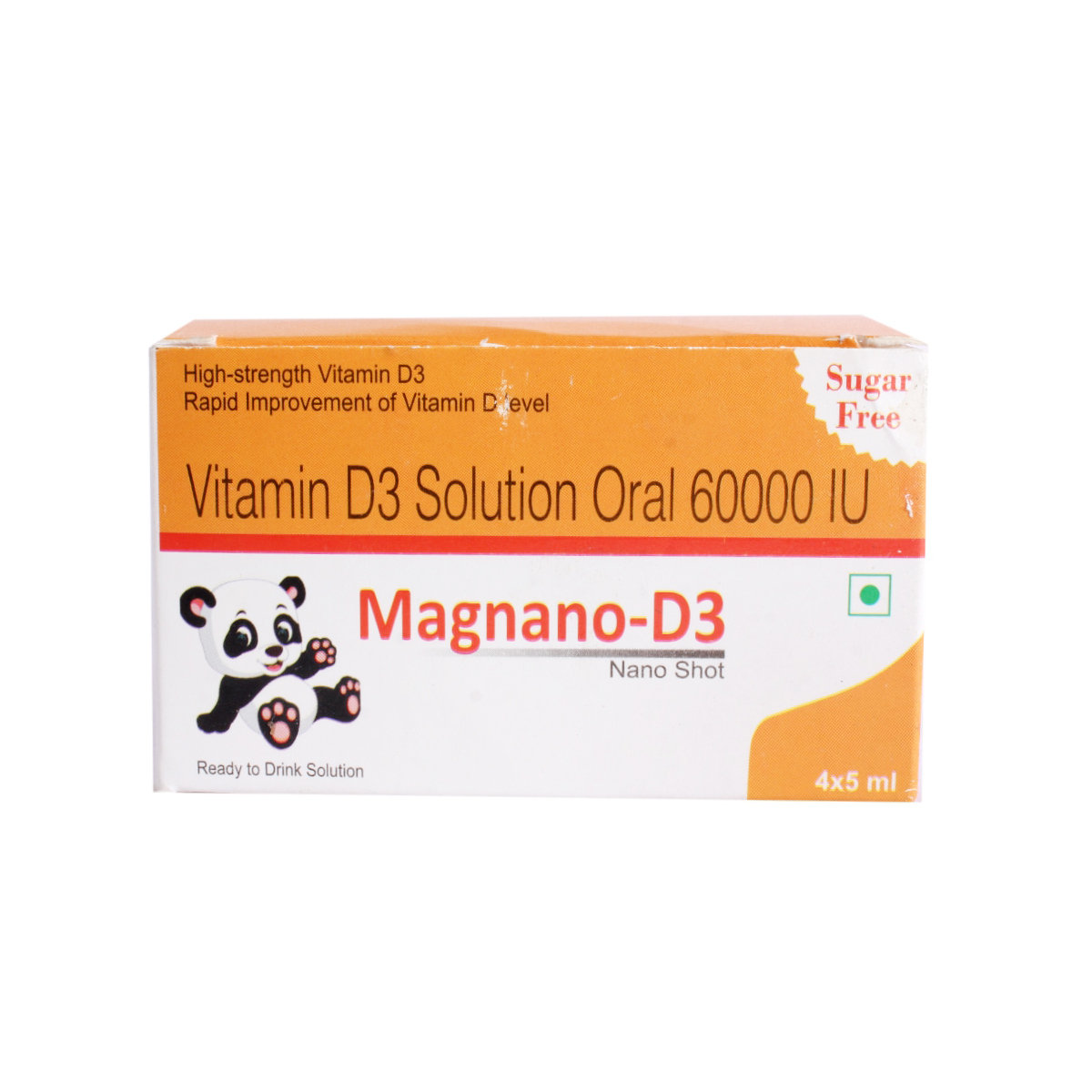 Magnano-D3 Nano Shot Sugar Free Oral Solution 4 x 5 ml, Pack of 4 Magnano-D3 Nano Shot Sugar Free Oral Solution 4 x 5 ml, Pack of 4