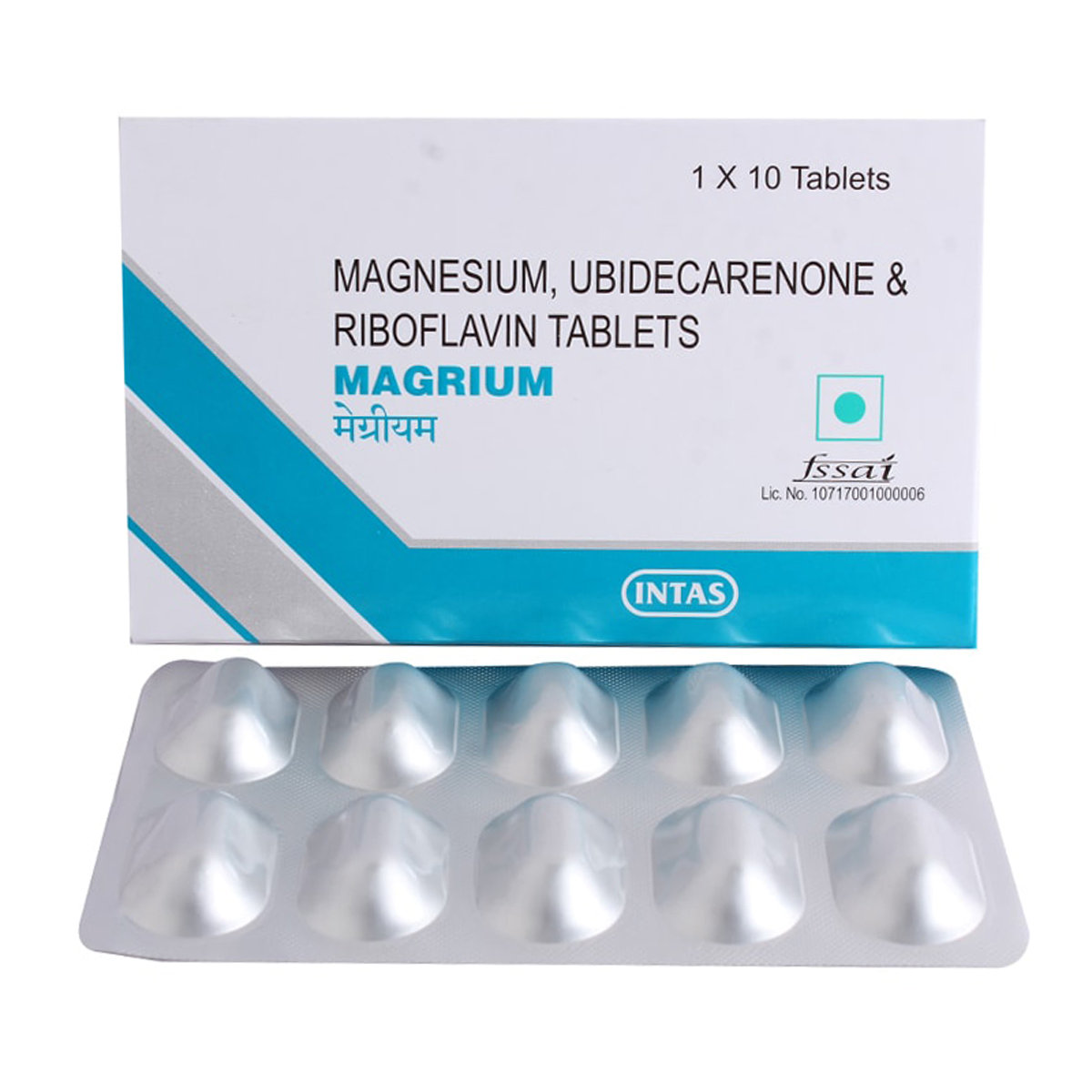 Magrium Tablet 10's, Pack of 10 Magrium Tablet 10's, Pack of 10