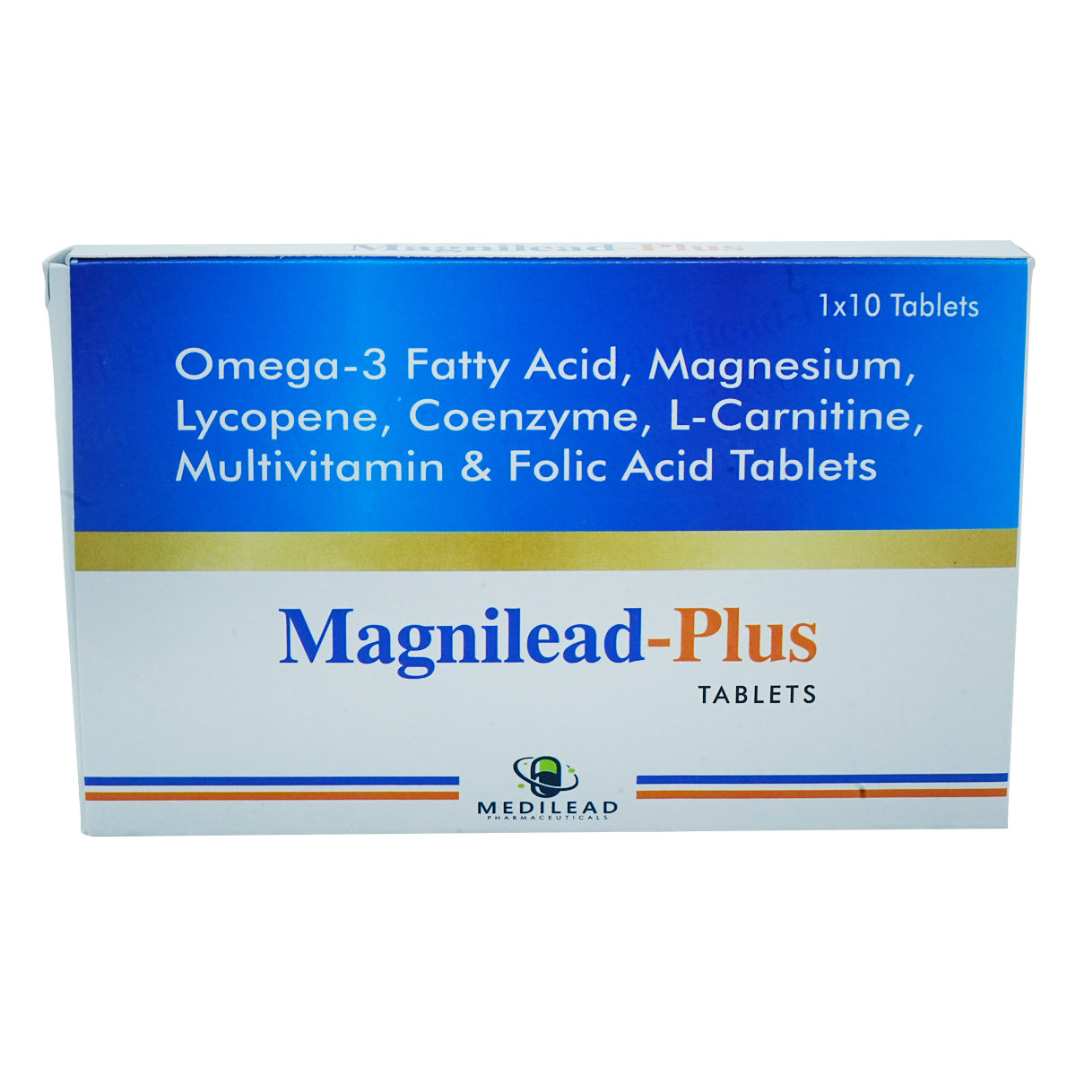 Magnilead-Plus Tablet 10's, Pack of 10 Magnilead-Plus Tablet 10's, Pack of 10