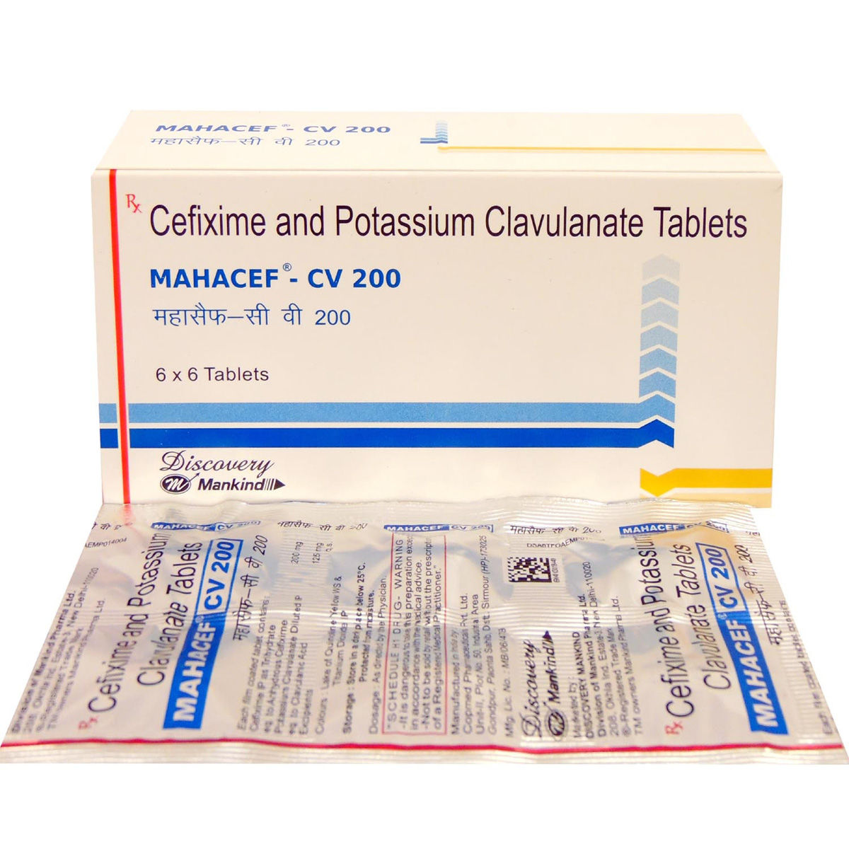 Buy Mahacef-CV 200 Tablet 6's Online