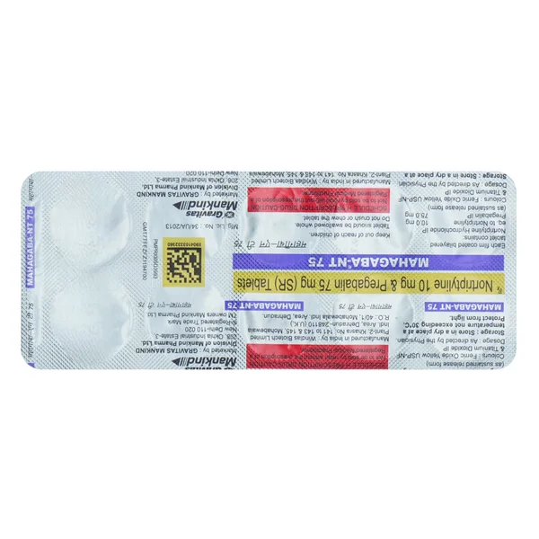 Mahagaba-NT 75 Tablet 10's, Pack of 10