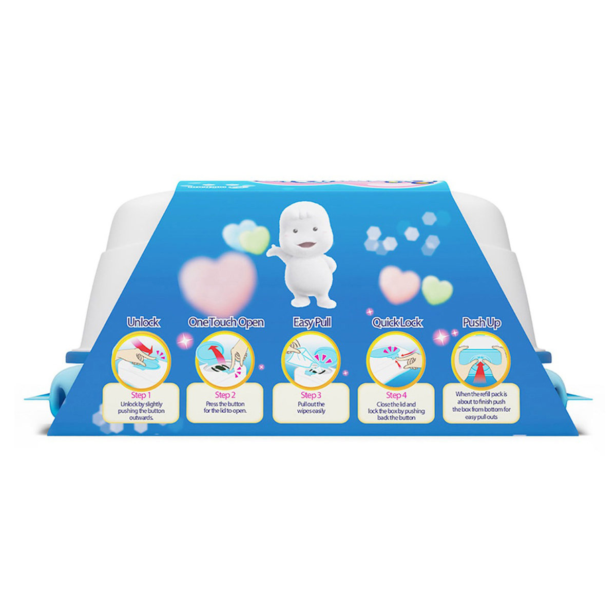 MamyPoko Pure & Soft Wipes, 50 Count, Pack of 1 MamyPoko Pure & Soft Wipes, 50 Count, Pack of 1