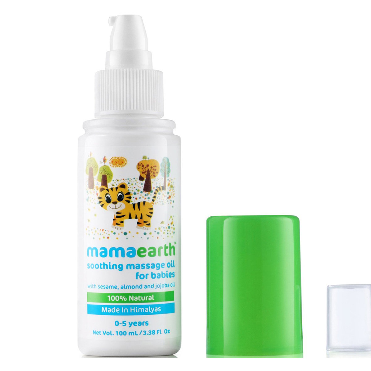 Mamaearth Soothing Massage Oil For Babies with Sesame, Almond & jojoba Oil, 0 to 5 Years, 100 ml, Pack of 1 Mamaearth Soothing Massage Oil For Babies with Sesame, Almond & jojoba Oil, 0 to 5 Years, 100 ml, Pack of 1