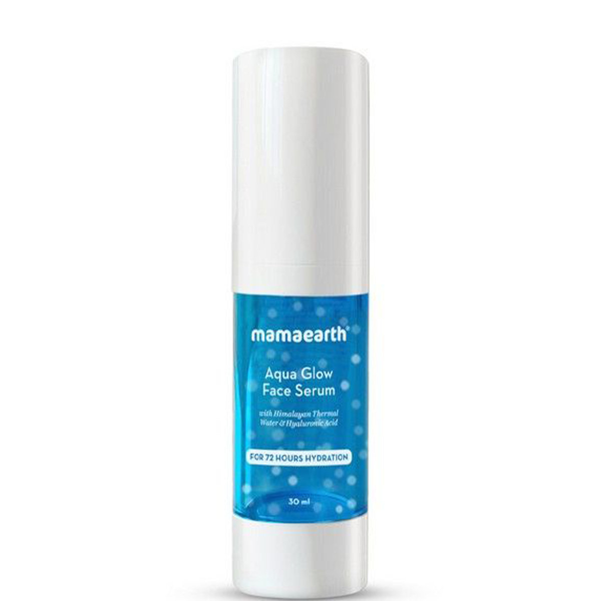 Mamaearth Aqua Glow Face Serum 30 ml | With Himalayan Thermal Water & Hyaluronic Acid | For 24Hrs Skin Hydration | Restores Skin's Radiance | For All Skin Type, Pack of 1 Mamaearth Aqua Glow Face Serum 30 ml | With Himalayan Thermal Water & Hyaluronic Acid | For 24Hrs Skin Hydration | Restores Skin's Radiance | For All Skin Type, Pack of 1