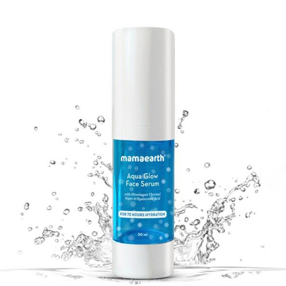 Mamaearth Aqua Glow Face Serum 30 ml | With Himalayan Thermal Water & Hyaluronic Acid | For 24Hrs Skin Hydration | Restores Skin's Radiance | For All Skin Type, Pack of 1 Mamaearth Aqua Glow Face Serum 30 ml | With Himalayan Thermal Water & Hyaluronic Acid | For 24Hrs Skin Hydration | Restores Skin's Radiance | For All Skin Type, Pack of 1