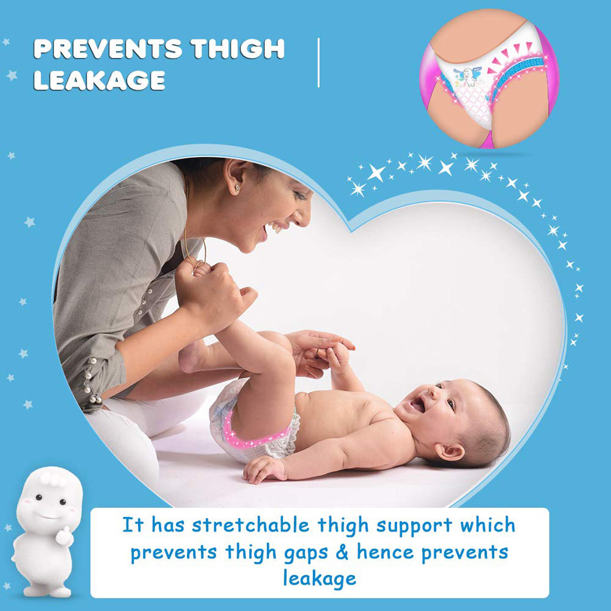 MamyPoko Extra Absorb Diaper Pants XXL, 14 Count, Pack of 1 MamyPoko Extra Absorb Diaper Pants XXL, 14 Count, Pack of 1