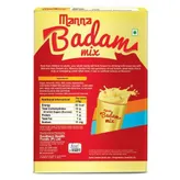 Manna Badam Mix Instant Refreshing Energy Drink, 200 gm, Pack of 1