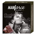 Manforce Chocolate Flavoured Premium Condoms, 3 Count