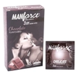Manforce Chocolate Flavour Premium Condoms, 10 Count